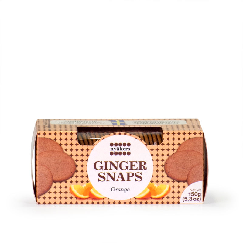 Nyakers - Ginger Snaps | Gusto Zenzero e Arancia