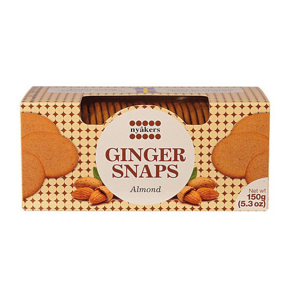 Nyakers - Ginger Snaps | Gusto Mandorla